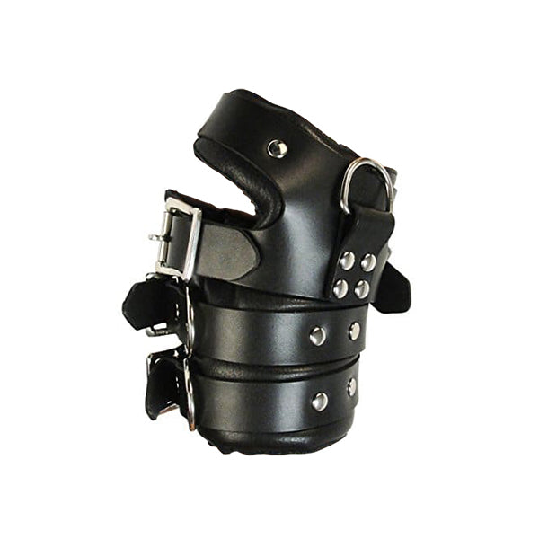 Luvland four-buckle suspension cuffs with adjustable straps and metal buckles for secure restraint and comfort.
