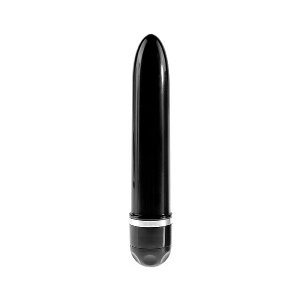 Flesh-colored King Cock 6-inch vibrating dildo from Pipedream, featuring realistic design and textured shaft.