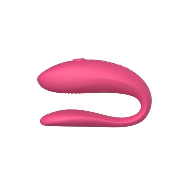 Pink We Vibe Sync Lite personal vibrator from Luvland, shown with smooth body and discreet design for intimate pleasure.