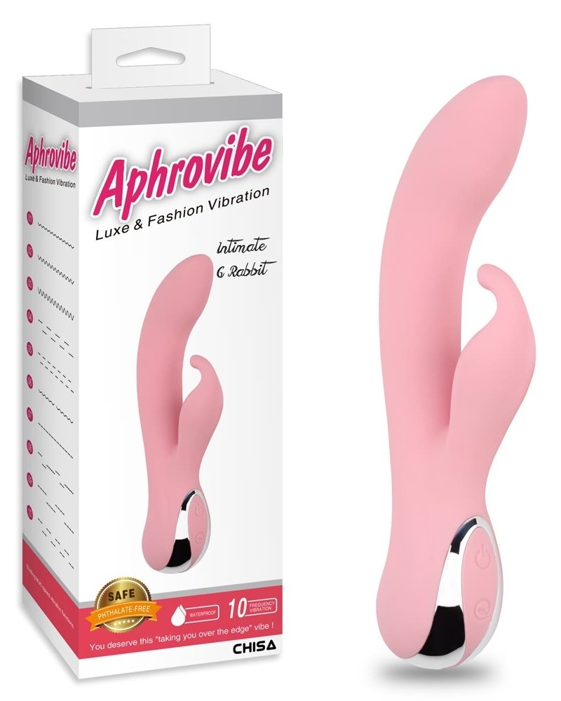Aphrovibe Intimate G Rabbit Rechargeable Pink