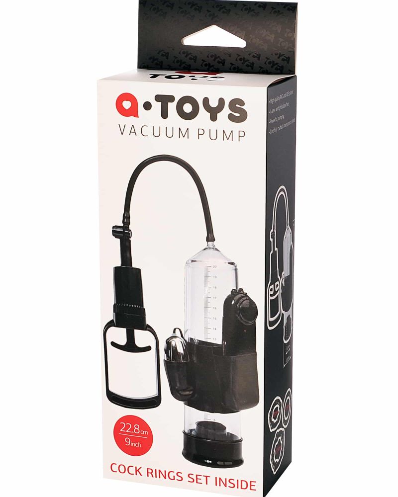 A Toys Coal Penis Pump With Vibrating bullet