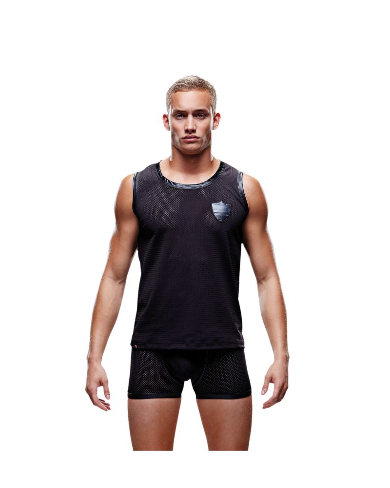 Envy Wetlook Athletic Tank M/L Black