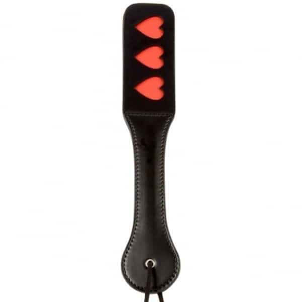 3 Heart Paddle Black