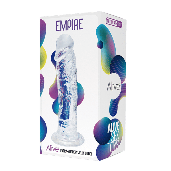 Alive Empire Jelly Dildo Clear