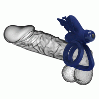 Pretty Love Jamele Powerful Ring Blue