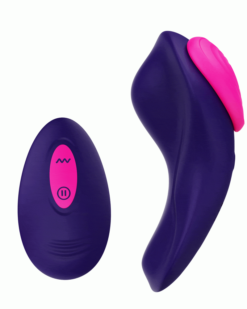 Wonderland Alice Panty Vibe Rechargeable Purple